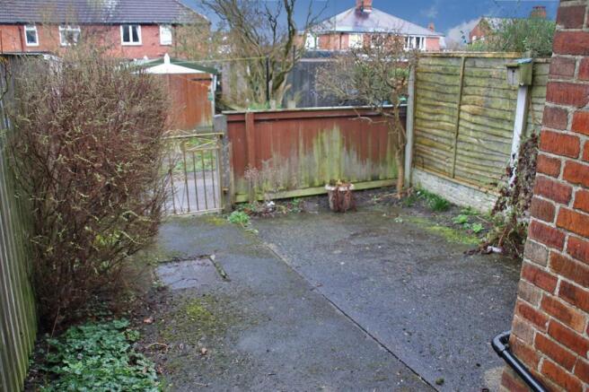 Rear Courtyard