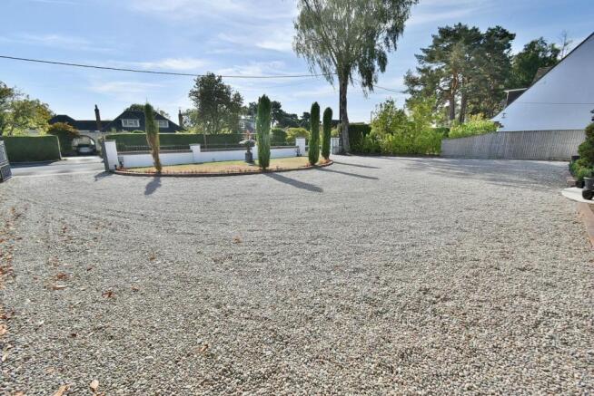 Front driveway