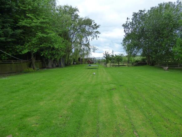 Rear garden