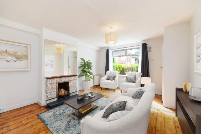 Living Room Staged