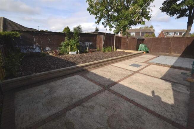 Rear garden