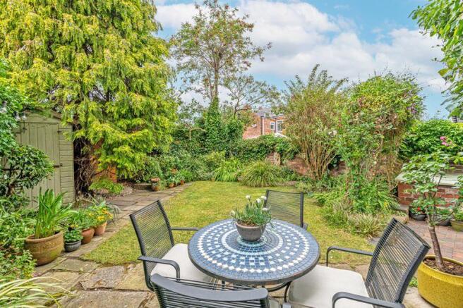 Rear garden