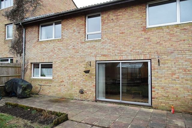 Rear of property