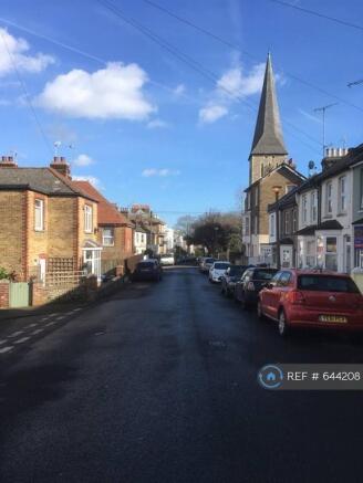 View Down The Road Into Vale Square