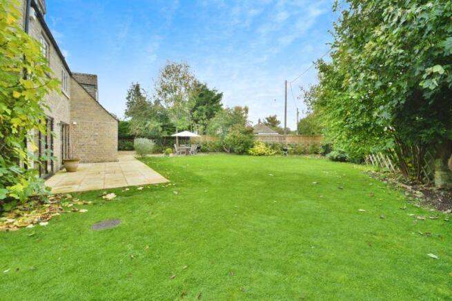 Rear garden