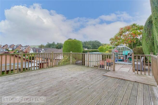 Raised Patio Deck: