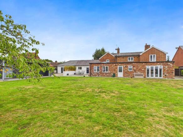 Rear of Property
