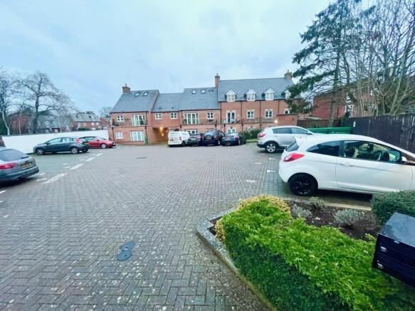 Courtyard parking