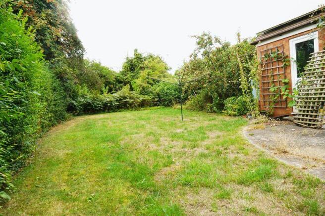 Rear garden