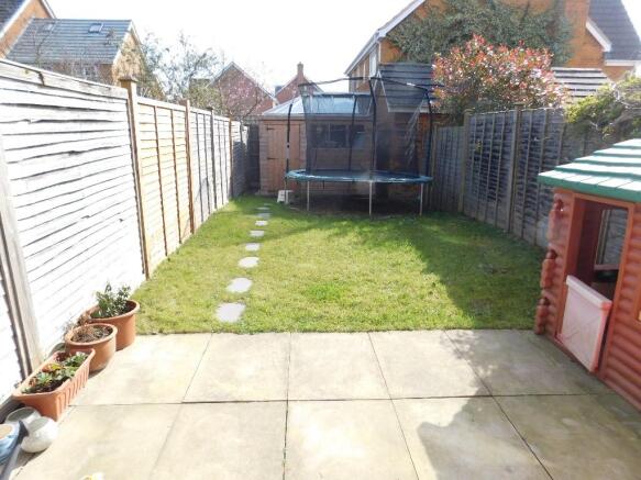 Rear garden