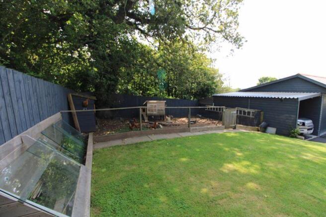 Chicken Coup and growing area