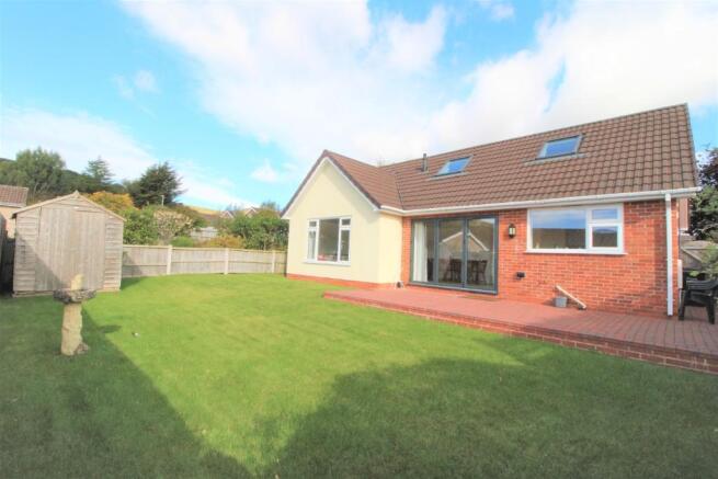 Rear aspect & garden