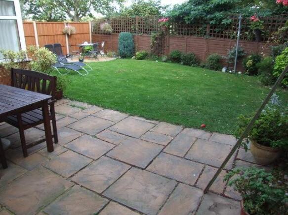 Rear garden