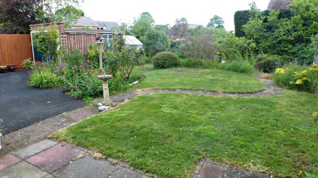 Rear garden.