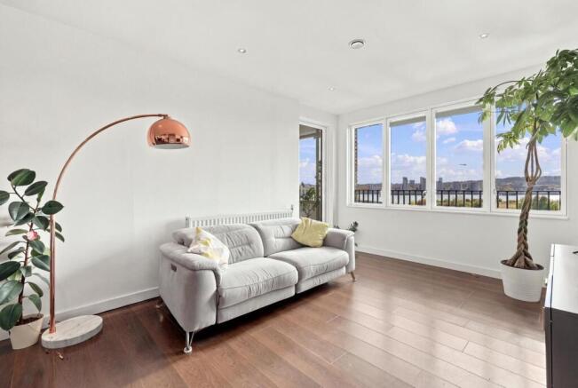 Living room and view