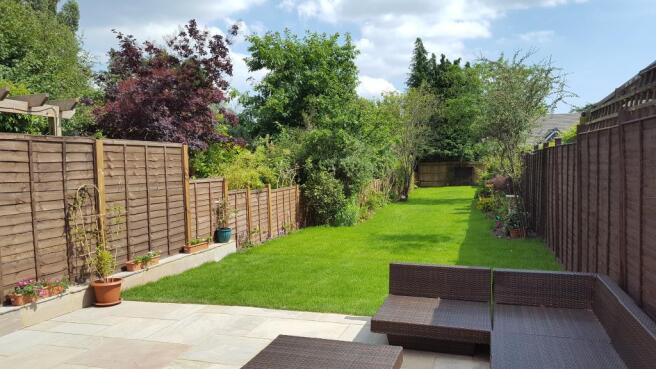 Rear gardens