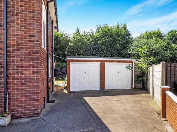 Driveway and Garage