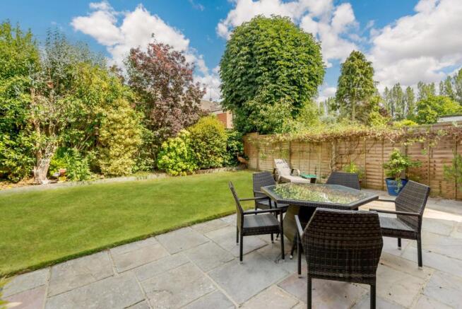 Rear Patio & Garden