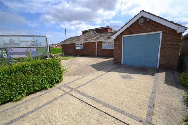 Driveway and garden