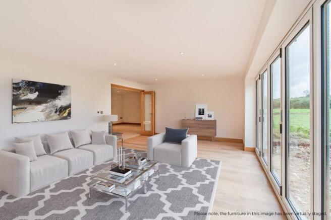 Staged Living Room