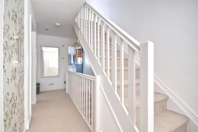 Stairs to attic master bedroom