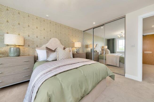 Show home bedroom
