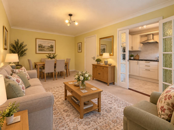 CGI - Living/ Dining Space