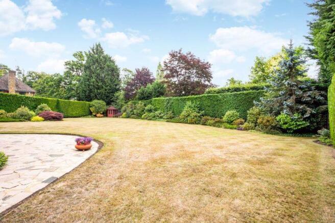 Rear garden