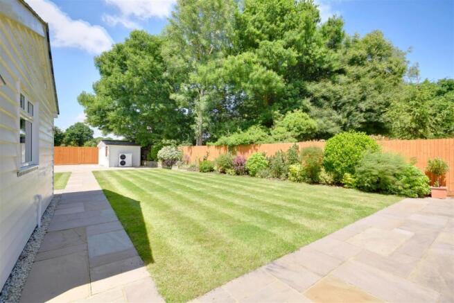 Rear garden