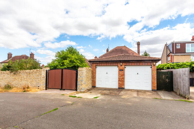 Garage and gated ...