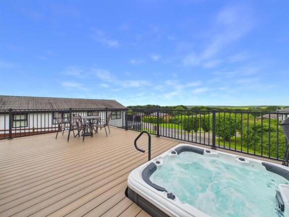 Decking & Hot tub