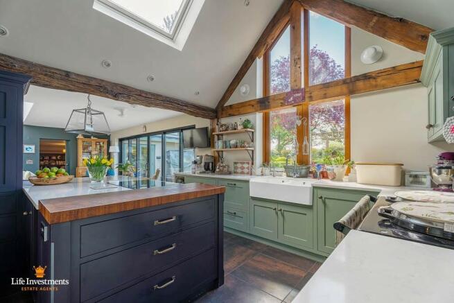 Kitchen - Living Rm