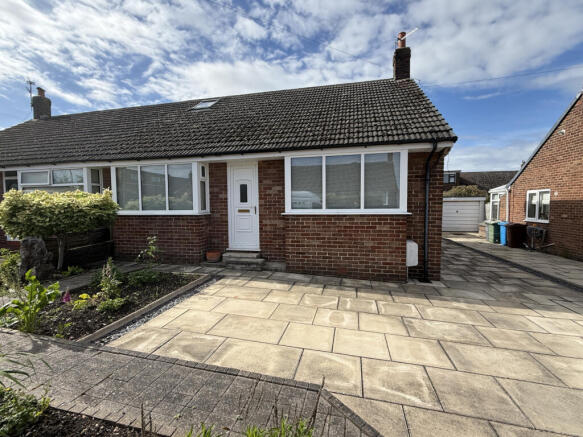 Three bedroom, semi-detached, dormer bungalow
