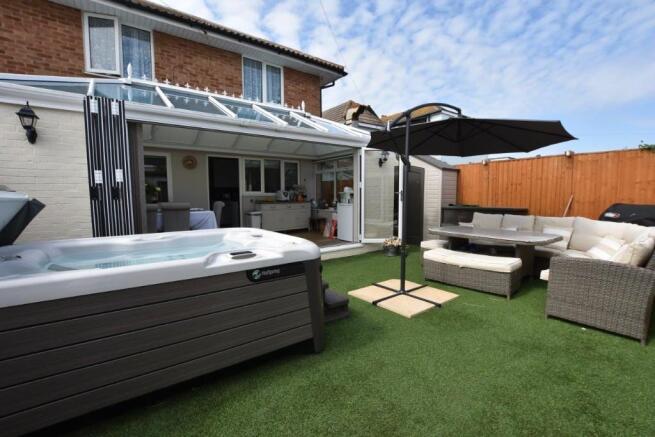 Rear garden