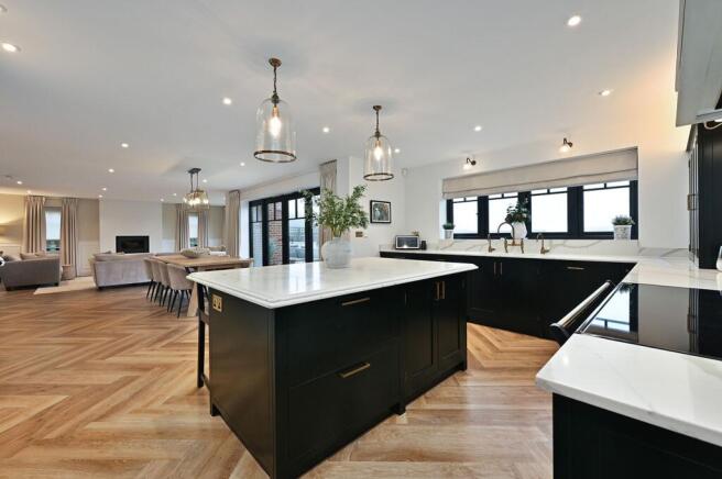 Kitchen/Dining/Sitting Area