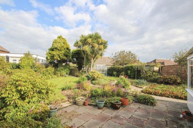 Rear garden