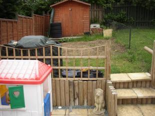 Rear garden
