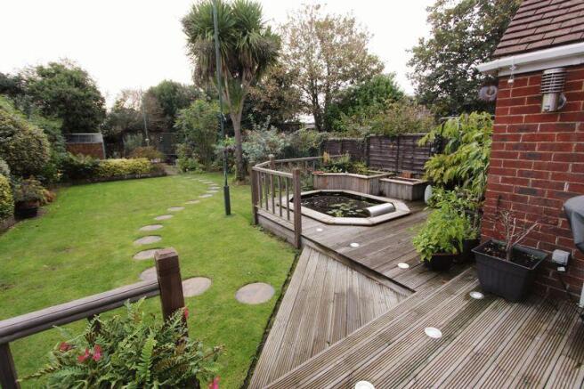Rear garden