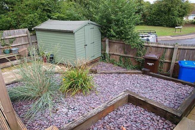 Rear garden