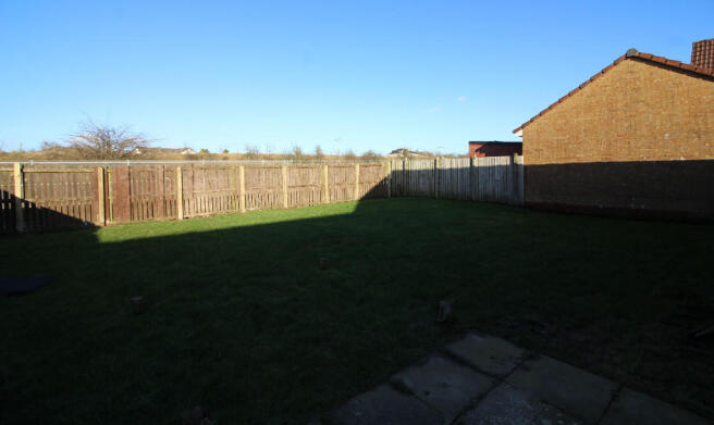 Rear garden