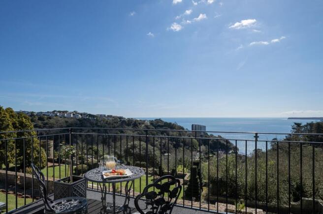 View From Balcony_Castle Tor, Oxlea Road, Torquay