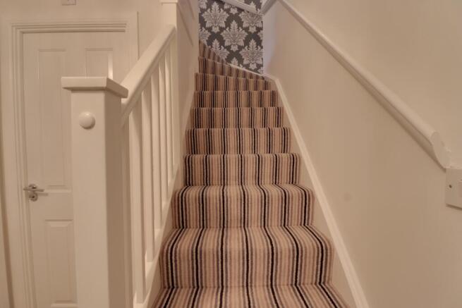 Stairs to the top floor