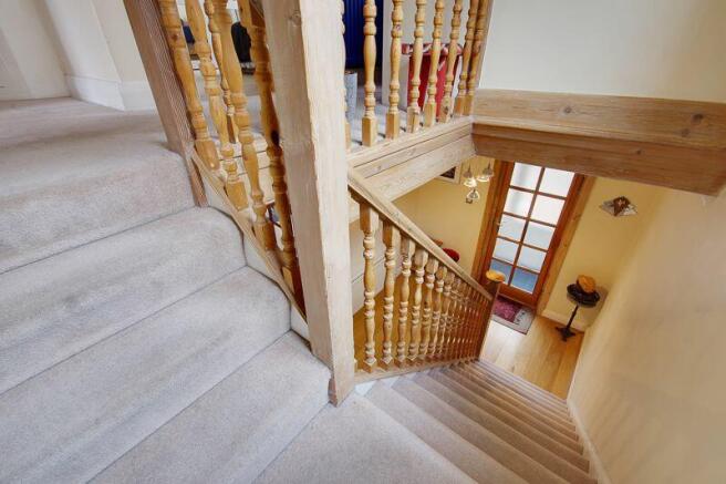 Stairs to first floor