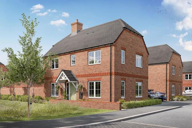 Artist's impression of a typical Aynesdale home