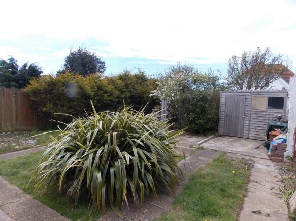 Rear garden