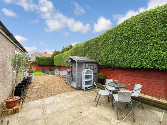 The zoned garden areas