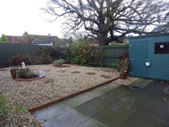 Rear garden