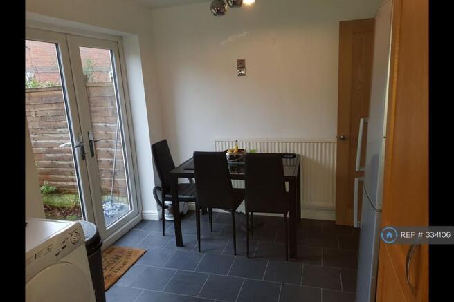 Dining Kitchen. Patio Doors To Garden. 