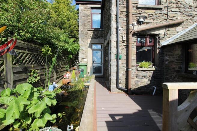 Rear garden