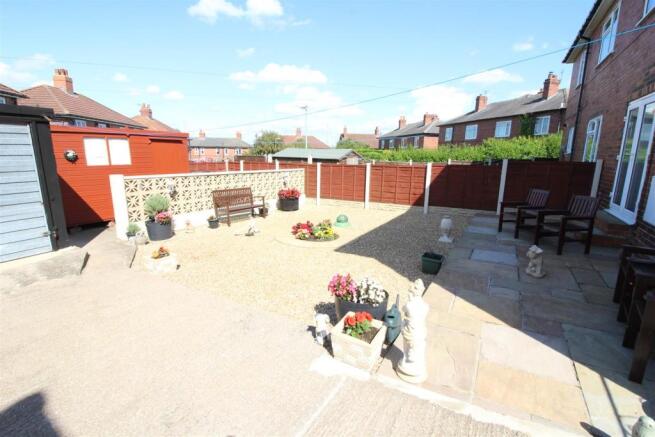 Rear garden